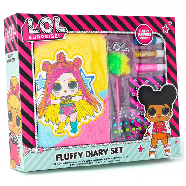 LOL Fluffy Dnevnik Set