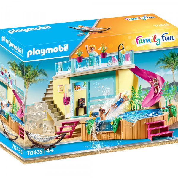 Playmobil Family Fun Bungalov sa bazenom   