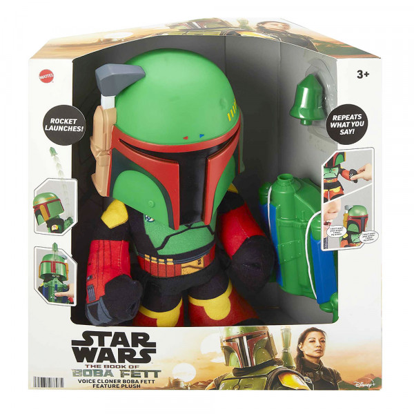 Star Wars Boba Fett plišana interaktivna figura sa dodacima