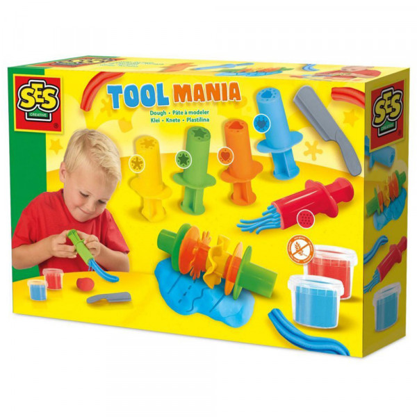 Ses Creative Plastelin set sa alatom za oblikovanje