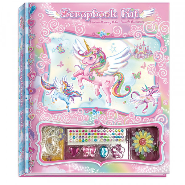 Set za ukrašavanje spomenara jednorog sa dodacima