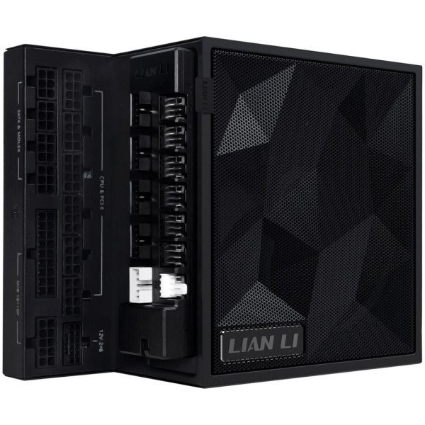 Napajanje 1200W Lian Li EDGE 80PLUS Gold PCIe 5.1, ATX 3,1 USB HUB, Crno