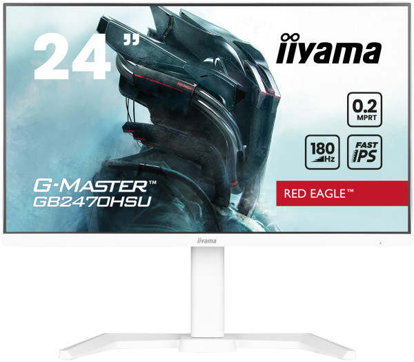 Monitor 23.8'' Iiyama GB2470HSU-W6 IPS 1920x1080180Hz0.2msHDMIDPUSBzvučnici