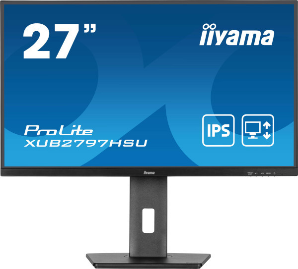 Monitor 27'' Iiyama XUB2797HSU-B2 IPS 1920x1080100Hz1msHDMIDPUSBzvučnici