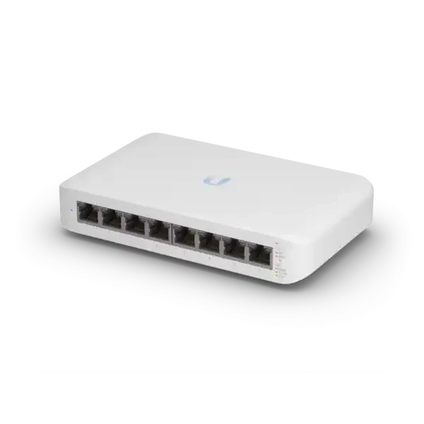Svič 8-port Ubiquiti Lite 4 GbE PoE+ 4 GbE port