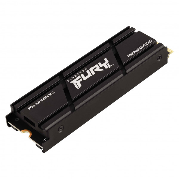 M.2 NVMe 4TB, 2280, PCIe Gen 4x4, FURY Renegade, 3D TLC NAND, Read up to 7,300 MB/s, Write up to 7,000 MB/s, Includes cl ( SFYRDK/4000G ) 