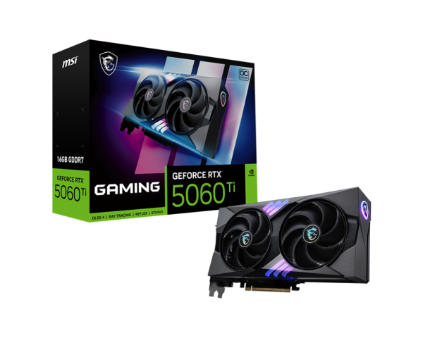 SVGA MSI RTX 5060Ti Gaming OC 16GB GDDR7, V535-006R