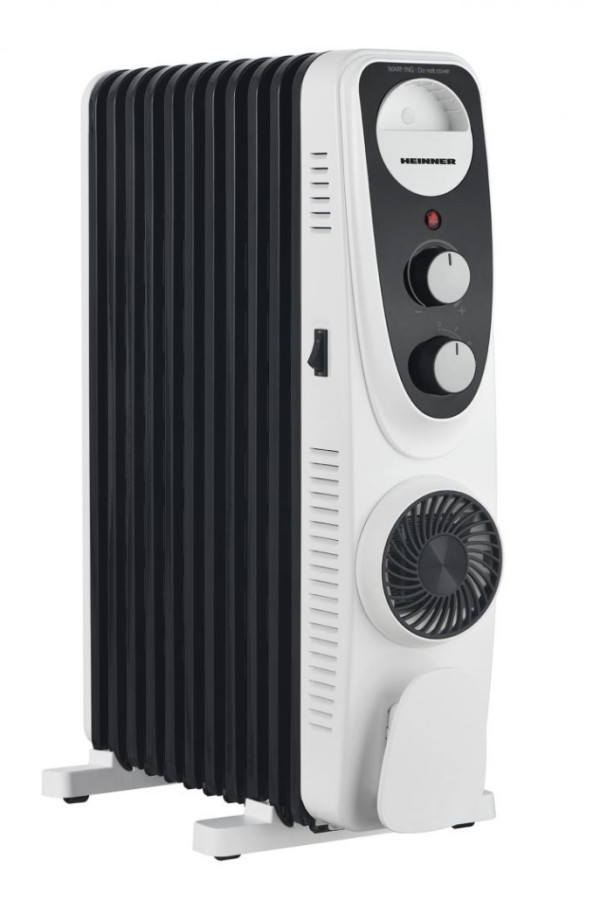 Uljani radijator HEINNER HOH-MVT11WH-BK 11rebara2300W+ventilator 400W