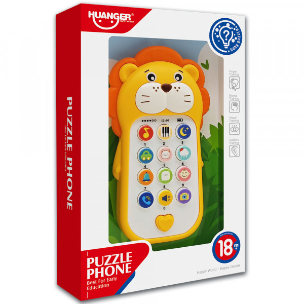 Interaktivni bebi telefon lav