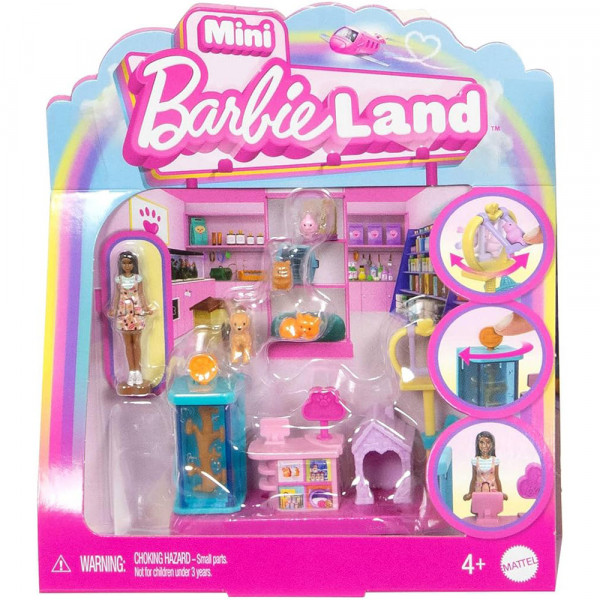 Barbieland mini pet salon set