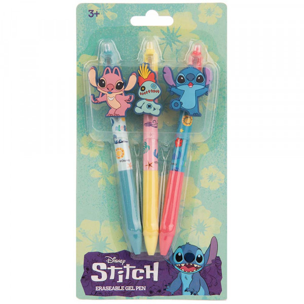 Stitch set 3 izbrisive gel olovke