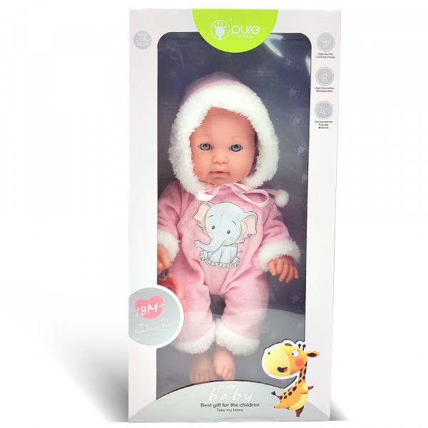 Lutka beba 30 cm sa slončetom