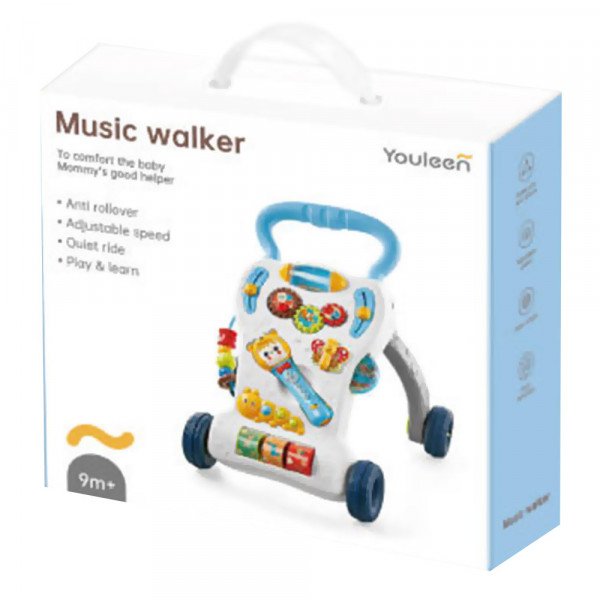 Muzička guralica sa mikrofonom