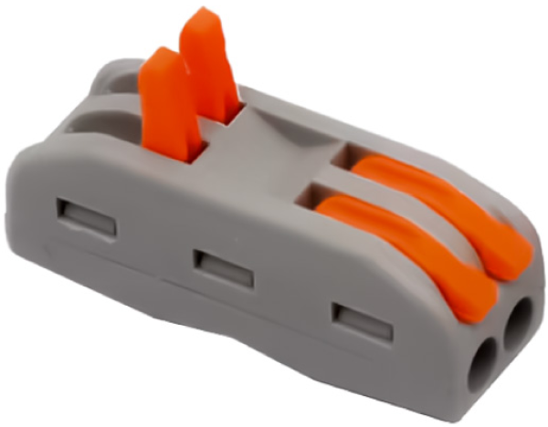 Bezvijacna spojnica vodova 2P 0.5-4mm2