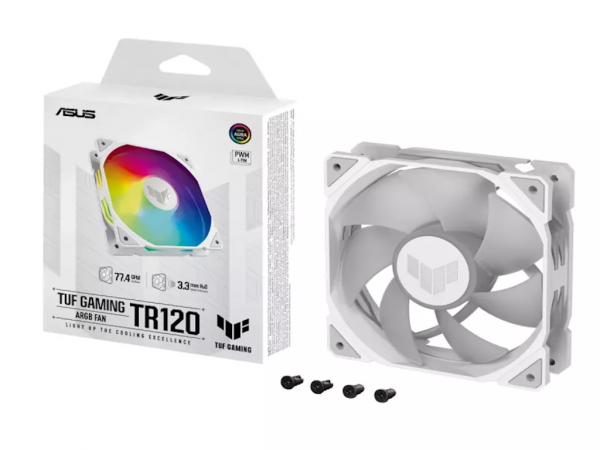 Ventilator ASUS TUF GAMING TR120 FAN ARGBbela' ( '90DA0093-B09000' ) 