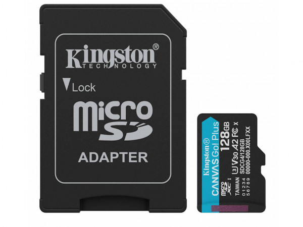 Memorije kartice SDCG4128GBCanvas Go! PlusmicroSD200100MBs+adapter' ( 'SDCG4128GB' ) 