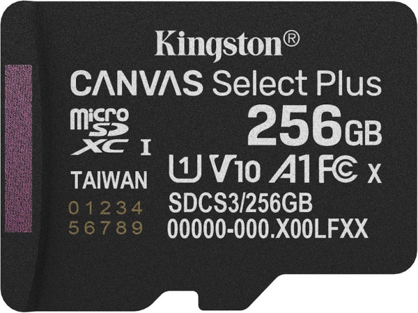 Memorije kartice KINGSTON SDCS3256GBSPmicroSD256GBUHS U1100 MBs-85MBs' ( 'SDCS3256GBSP' ) 