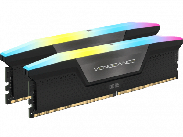 Memorija CORSAIR VENGEANCE 64GB(2x32GB)DDR56400MHzCL321.40VRGBXMP' ( 'CMH64GX5M2B6400C32' ) 