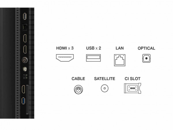 Televizor TCL 50P7KQLED50''4K60HzGoogle TVcrna' ( '50P7K' ) 