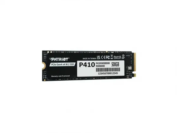 SSD M.2 NVMe 500GB Patriot P410 5000MBS2300MBS P410P500GM28H