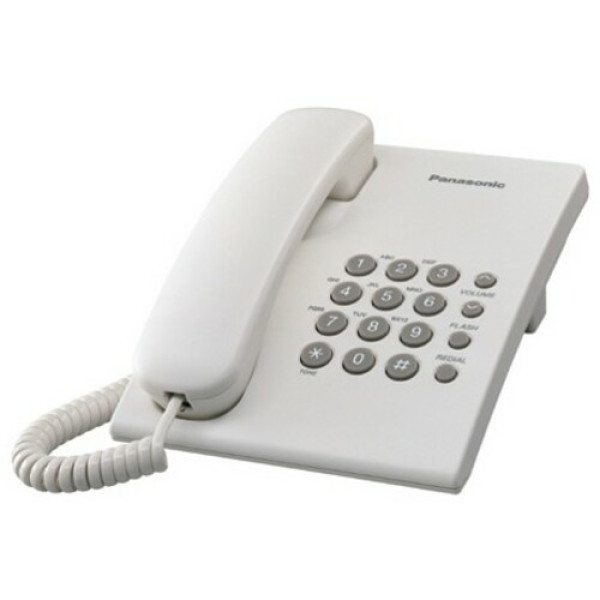 Telefon fiksini žični PANASONIC KX-TS500FXW