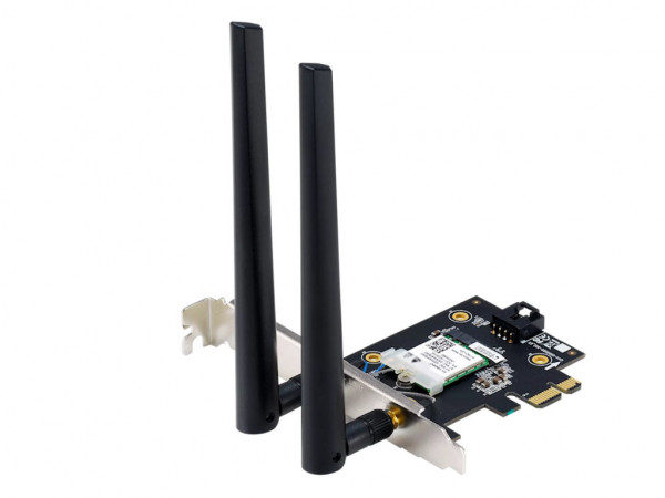 Mrežna kartica ASUS PCE-BE6500 WiFi 7PCI-E 6GHz band, 4096-QAMBT5.4, WPA32 antene' ( 'PCE-BE6500' ) 