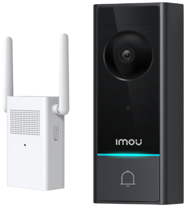 Imou DB60 Doorbell kit / IP WiFi 5MP spoljasnje zvono sa baterijskim napajanjem, IP65 / WiFi