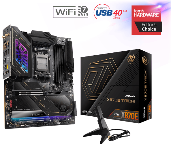 MB AM5 ASRock X870E TAICHI 90-MXBP90-A0UAYZ