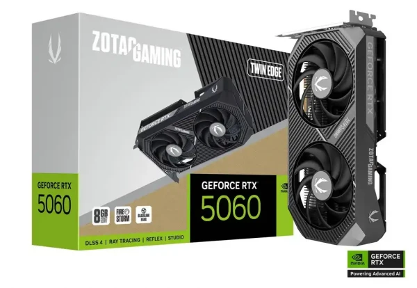 Grafička karta Zotac GAMING GeForce RTX 5060 Twin Edge 8GB DDR7 128 bit 3xDPHDMI