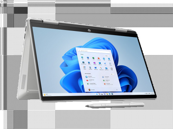 HP Pavilion x360 Convertible 14-ek2007nn, Intel Core 7 150U, 16GB RAM onboard, 512GB PCIe NVMe M.2 SSD, 14'' IPS FHD 1920 ( B93GWEA ) 