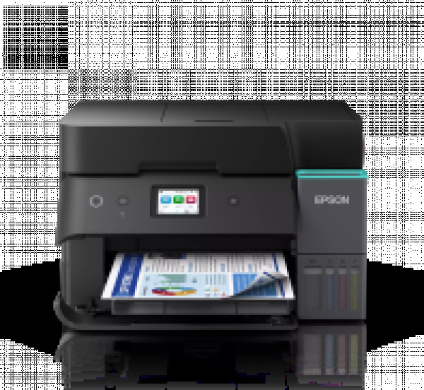 L6390 EcoTank, print-scan-copy-fax, Color, A4, 4800X1200, LAN, Wi-Fi, ADF, LCD, Duplex print @ scann ( C11CL40405 ) 
