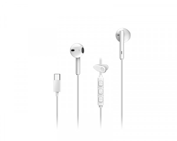 GENIUS HS-M366, USB C, slušalice sa mikrofonom bele