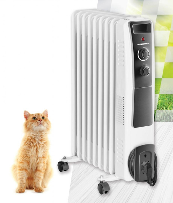 Uljani radijator HEINNER HOH-Y09WB 9rebara2000W