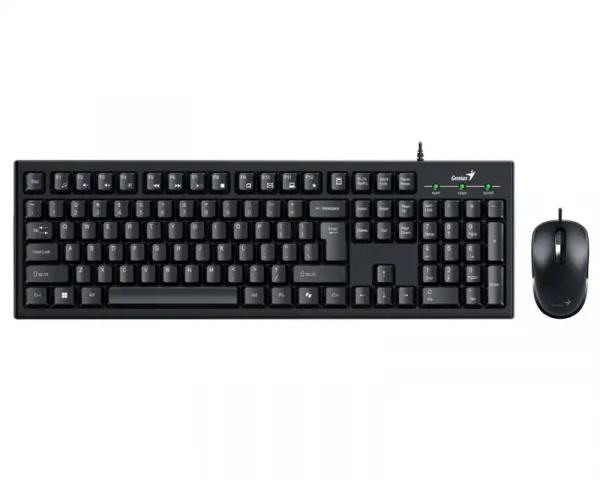 Tastatura + miš Genius KM-100SE USB YU crni