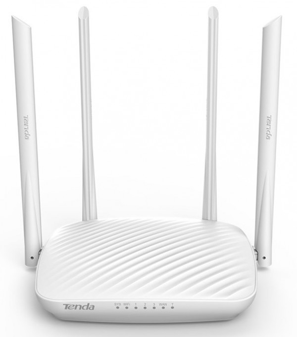 Tenda F9 Wireless N600 High Power Ruter, WISP/Universal ripiter/AP/WPS, 4L/1W fixed antenna 4x6dBi