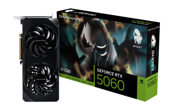SVGA Gainward RTX 5060 Ghost 8GB GDDR7 128bit, NE75060019P1-GB2063B
