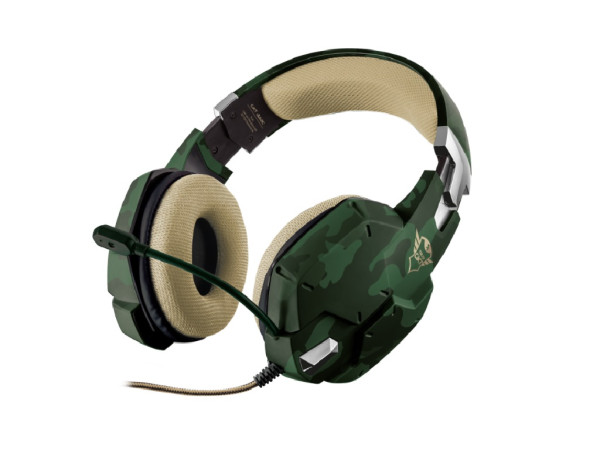 Slušalice TRUST GXT 322C Carus Jungle Camo žične3,5mm+2x3,5mmgamingmaskirno zelena' ( '20865' ) 