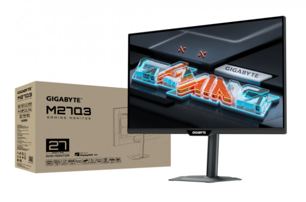 27” 300Hz QHD 2560 x 1440 SS IPS, nVidia G-Sync Compatible, VESA Display HDR400, Four-sided cooling, KVM ( M27Q3 EK ) 