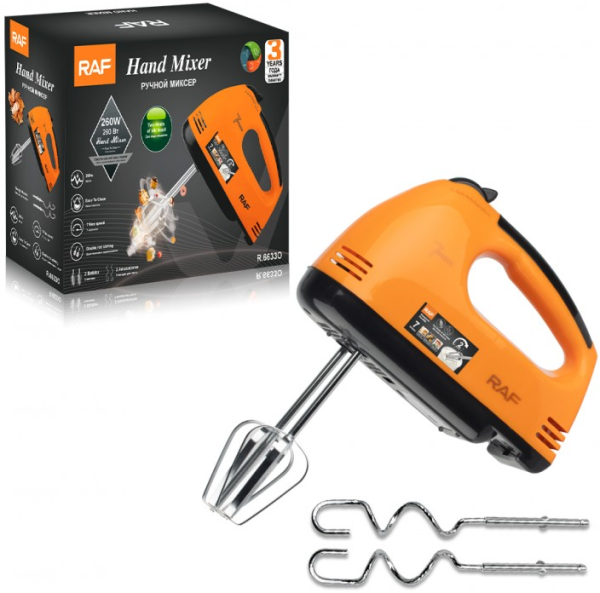 RAF R.6633O RUCNI MIKSER NARANDŽASTI, 270W