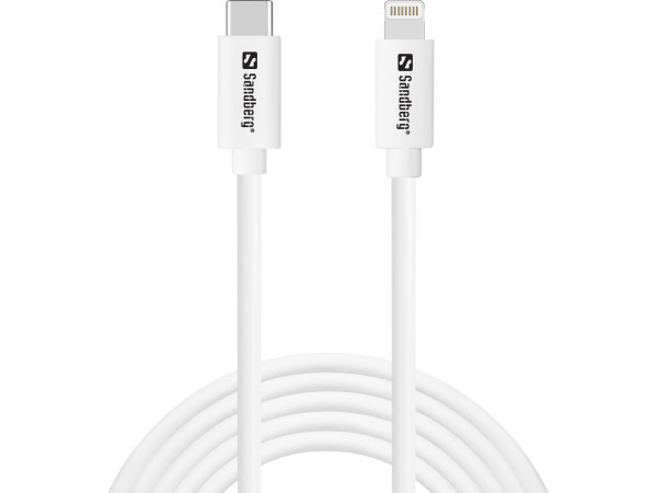 Kabl Sandberg 136-59 USB-C PD na Lightning MFI, 2M