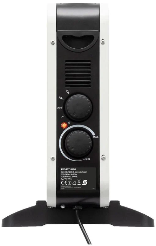 HOME FK345TURBO Konvektorska grejalica sa ventilatorom, 1250/2000 W