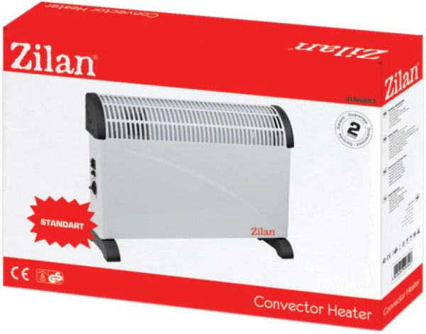 Zilan ZLN6843/BK Konvektorska grejalica, 2000W