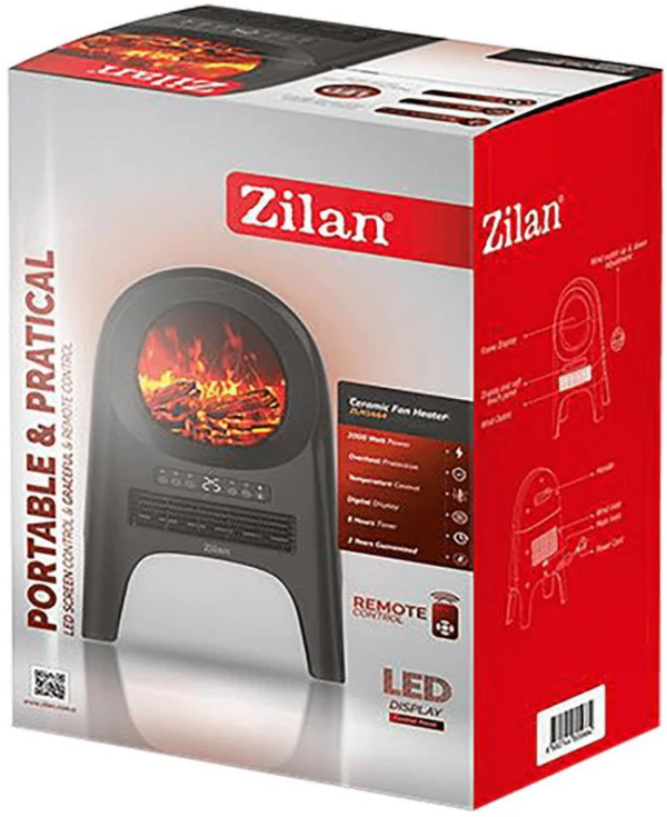 Zilan ZLN5664 Grejalica sa keramickim grejacem, 2000W