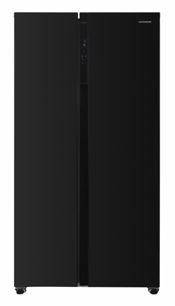 SBS frižider HEINNER HSBS-H442NFBKE++  442lNoFrost90x177Invertercrni