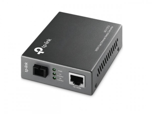 TP-LINK Media konverter 10100Mbps to 100Mbps single-mode SC fiber, domet do 20km' ( 'MC112CS' ) 