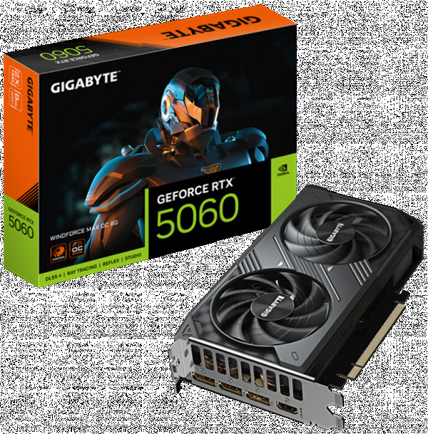 GeForce RTX 5060 WINDFORCE MAX OC 8G ( GV-N5060WF2MAX OC-8GD ) 
