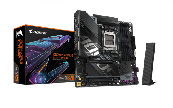 AM5, 4x DDR5 DIMM, Ultra-Fast Storage:2*M.2 slots, including PCIe 5.0 x4 ( X870M A ELITE WF7 ) 