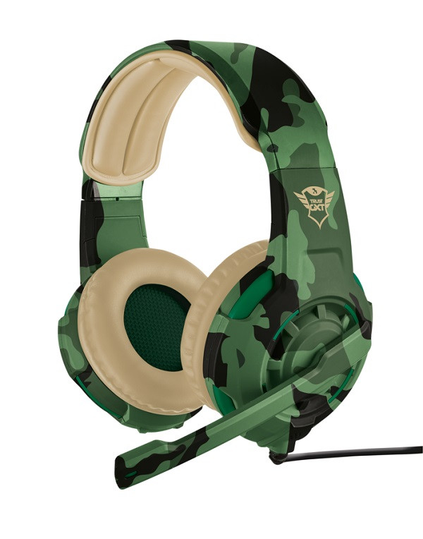 Slušalice TRUST GXT 310 Radius Jungle žične3,5mmgamingmaskirno zelena' ( '22207' ) 