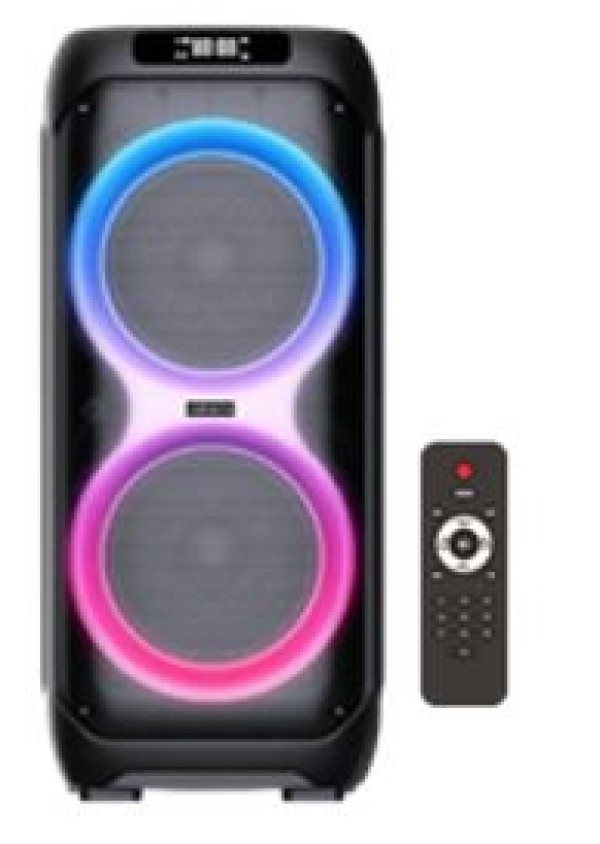 Zvucnik Volkano Ultra Dual 12'' VK-3904-D12 100W Bluetooth,fm, crni