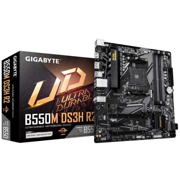 MB AM4 GIGABYTE B550M DS3H R2 1.0